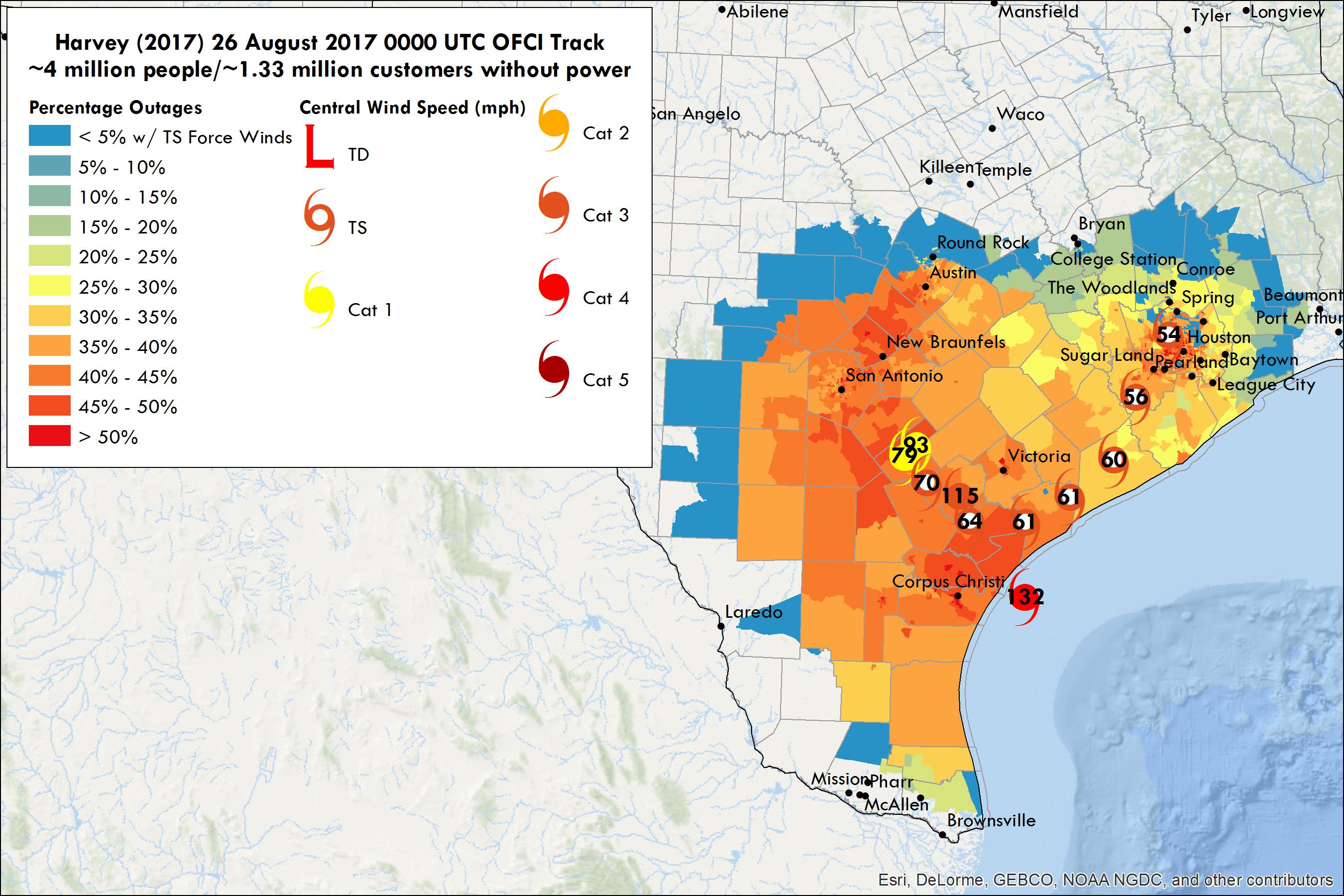 Hurricane Harvey Power Outages Vehicle to Grid UK